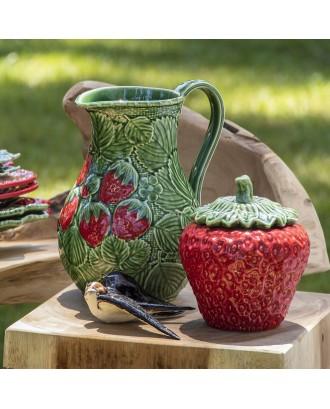 Supiera din ceramica, 13.5 cm, Strawberries - BORDALLO PINHEIRO